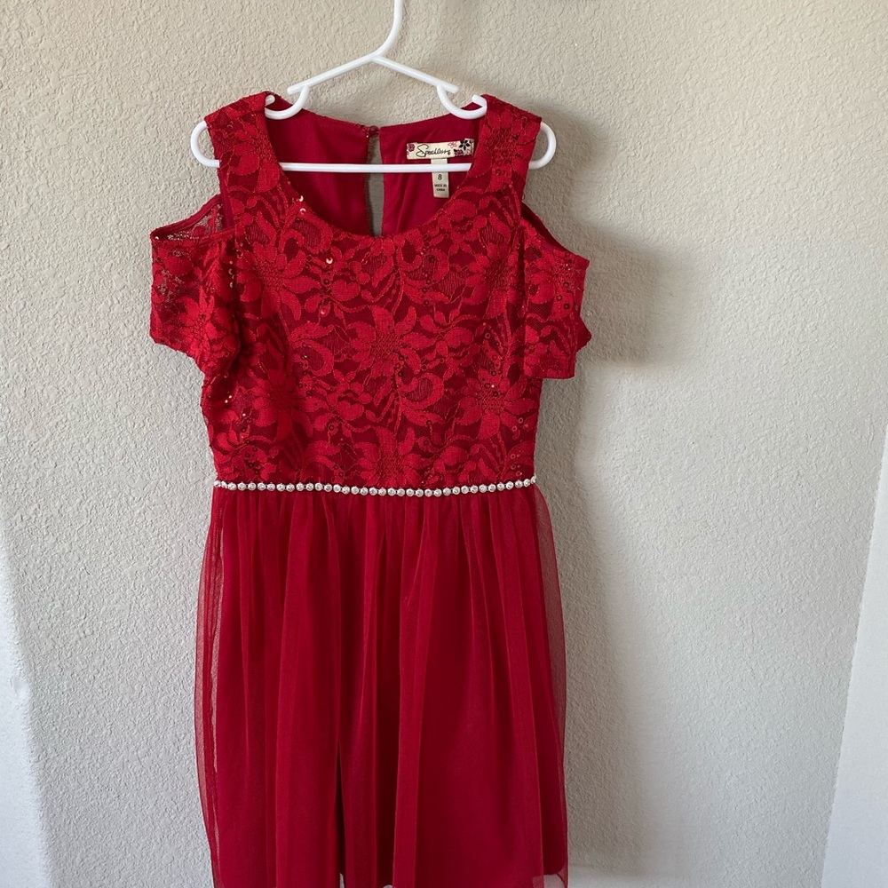 Girls dresses and a baby giant blouse unisex.